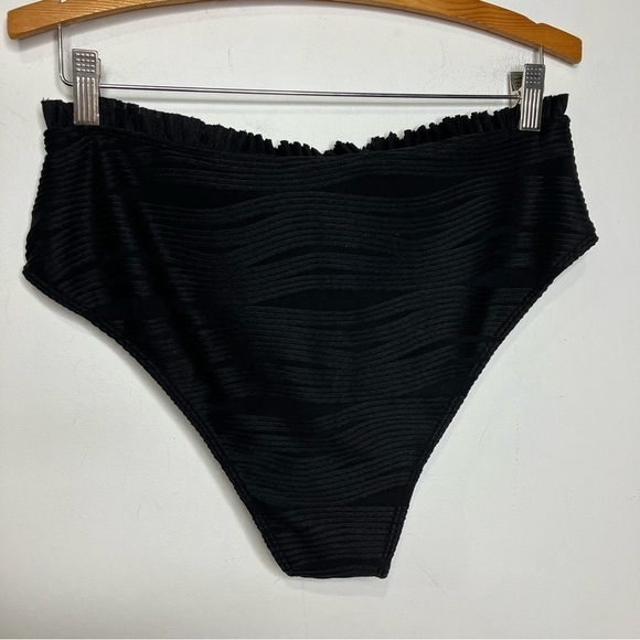 SHEIN textured bikini orange and black size 1XL - Picture 6 of 11